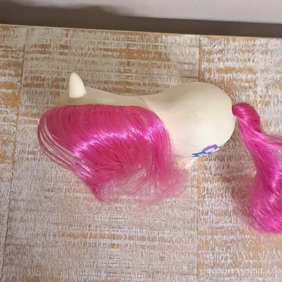 Vintage 1982 G1 My Little Pony LI'L TOT Doll Teddy Hasbro MLP Pink - Picture 6 of 12